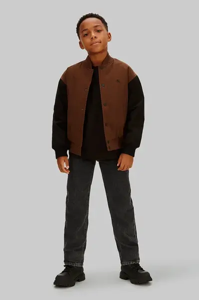 Dětské rifle Calvin Klein Jeans STRAIGHT IB0IB02602