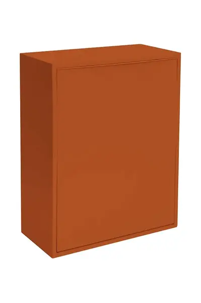Nástěnný odpadkový koš ReCollector Recycling box 30 x 15 x 40 cm oranžová barva