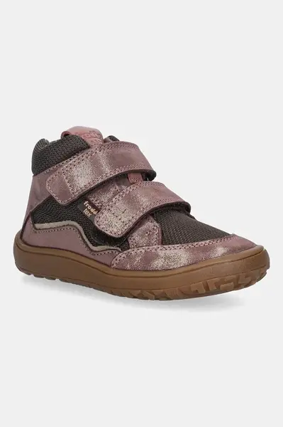 Dětské boty Froddo BAREFOOT TEX AUTUMN růžová barva, G3110266