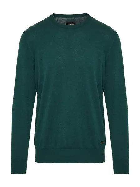 Funky Buddha Sveter  tmavozelená