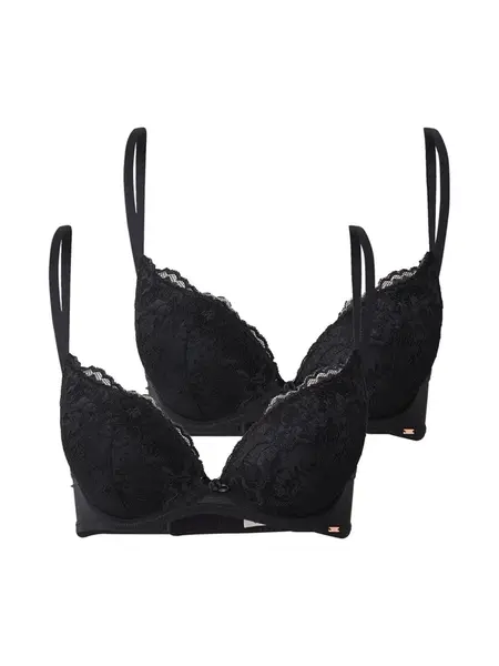 Dorina Podprsenka 'Plunge'  čierna