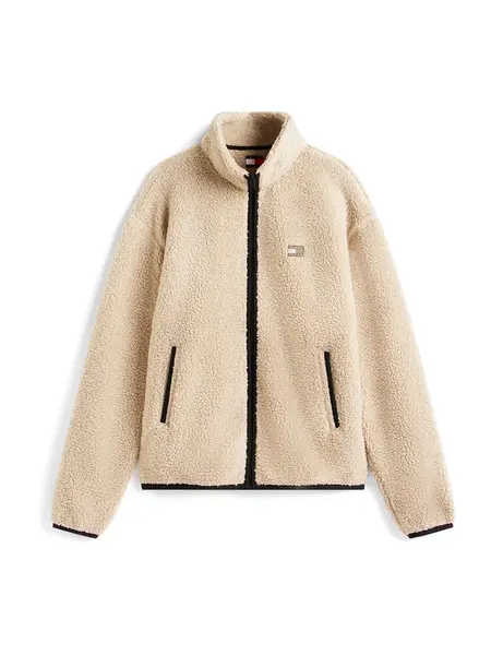 Tommy Jeans Prechodná bunda  béžová