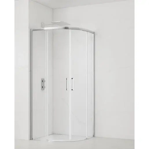 Sprchový kút štvrťkruh 100x100 cm SAT TEX BB SATTEXSBB100CRT