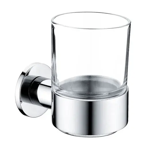 Novaservis Ferro Smile držiak kefiek vrátane poháre leštená nerez ASM03