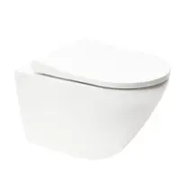 Vitra Integra wc závesné rim-ex vrátane sedátka so soft close, zadný odpad 7041-003-6285