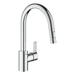 Grohe Feel drezová batéria s vyťahovacou spŕškou, 2 prúdy chróm 31486001 G31486001