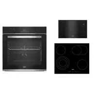 Súprava spotrebičov Beko BBIM13300X + HIC64404T + BMGB20212B