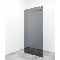 Sprchová zástena Walk-in 90 cm SAT vo farbe profilu biela SATBWI90KSZAVB