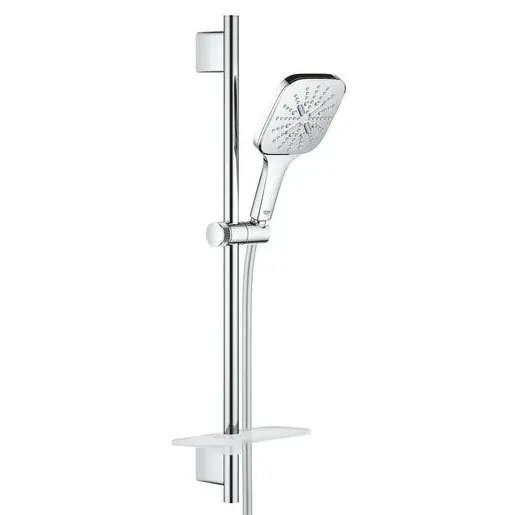 Sprchový set GROHE RAINSHOWER SmartActive Cube na stenu s poličkou chróm 26584000