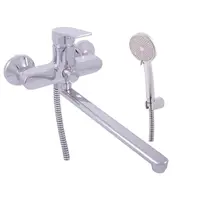 Vaňová batéria RAV Slezák COLORADO so sprchovacím setom 150 mm chróm CO153.5/1