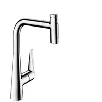 Hansgrohe Talis drezová batéria s vyťahovacou spŕškou, 2 prúdy chróm 73867000