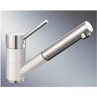 Blanco Antas - S drezová batéria s vyťahovacou sprškou biela/chróm 515350