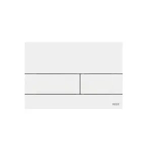 Tece Square II ovládací tlačítko, matná bílá 9240834