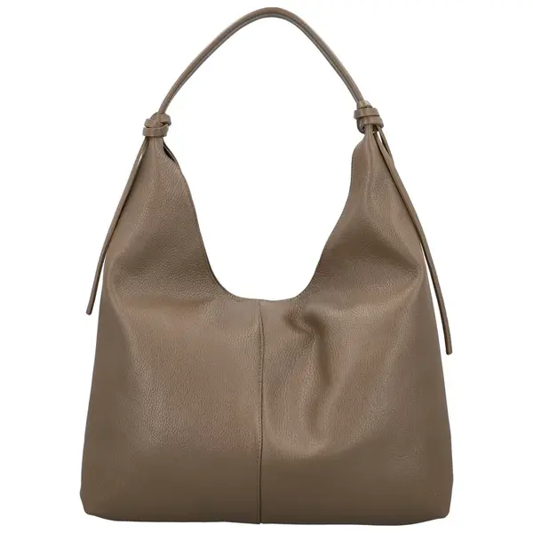 Dámská kabelka na rameno taupe - Delami Vera Pelle Lionela