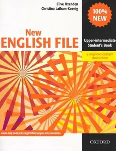 New English File Upper Intermediate Student´s Book S Anglicko-českým Slovníčkem (Defekt) - Clive Oxenden