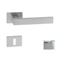 Kľučka Naturel Square-rt,cr brúsený, WK hranatý SQUARERTOCS