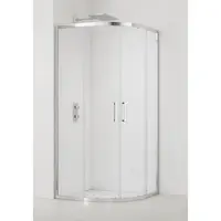 Sprchový kút štvrťkruh 80x80 cm SAT TEX SIKOTEXS80CRT