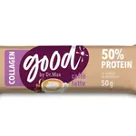Dr. Max Protein Bar 50% Caffe Latte Collagen proteinová tyčinka 50 g