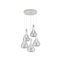 LED závesné osvetlenie Cinque Cipera biela 345030531