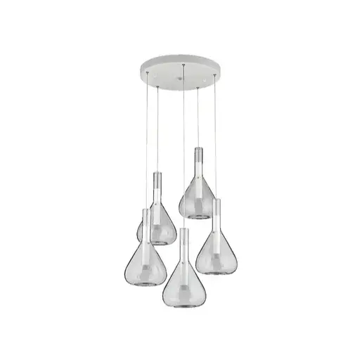 LED závesné osvetlenie Cinque Cipera biela 345030531