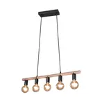 Reality Einar závesné osvetlenie čierna r30605032 RER30605032