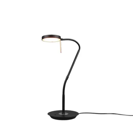LED stolová lampa Trio Monza čierna 523310132