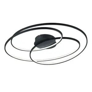 Trio Gale led stropné osvetlenie čierna 673918032 TR673918032