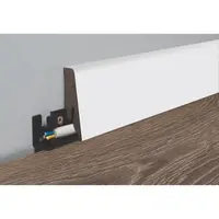 Lišta soklová Naturel biela, MDF, dĺžka 260 cm, L58C8485