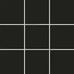 Mozaika Rako Color Two čierna 10x10 cm mat GAA0K048.1