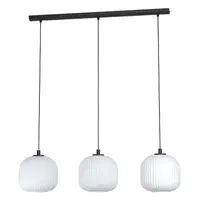 Závesné osvetlenie Eglo MANTUNALLE čierna 99367