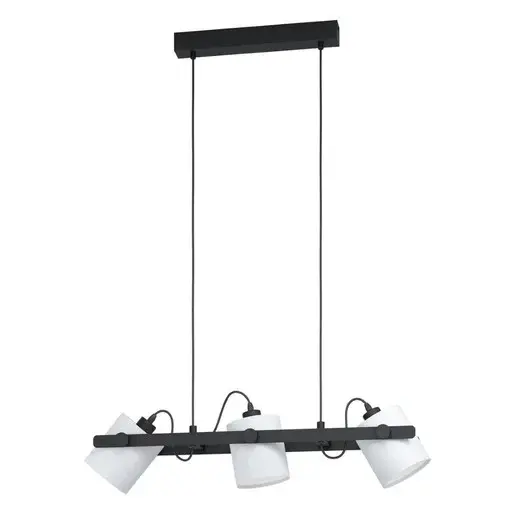 Závesné osvetlenie Eglo HORNWOOD 1 čierna 43426