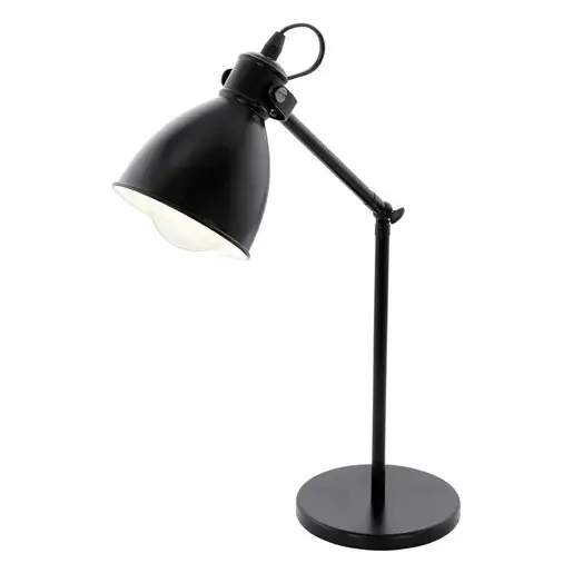 Stolová lampa Eglo PRIDDY čierna 49469