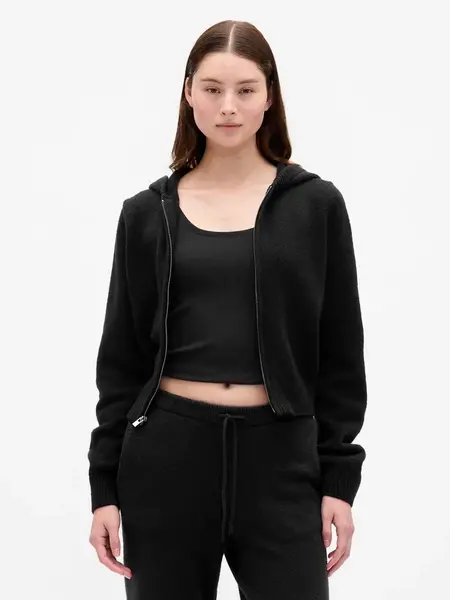 GAP CashSoft Zipper Sweater - Women's