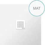 Polysan Flexia sprchová vanička štvorcová 80x80 cm liaty mramor 72941MAT