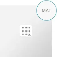 Polysan Flexia sprchová vanička štvorcová 80x80 cm liaty mramor 72941MAT