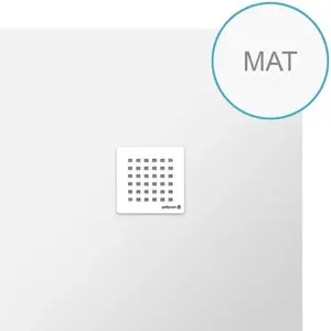 Polysan Flexia sprchová vanička štvorcová 80x80 cm liaty mramor 72941MAT