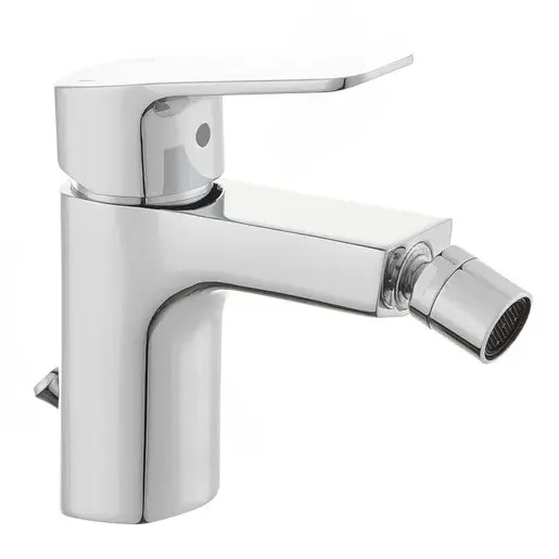 Bidetová batéria SAT Cube Way s výpusťou chróm CU235