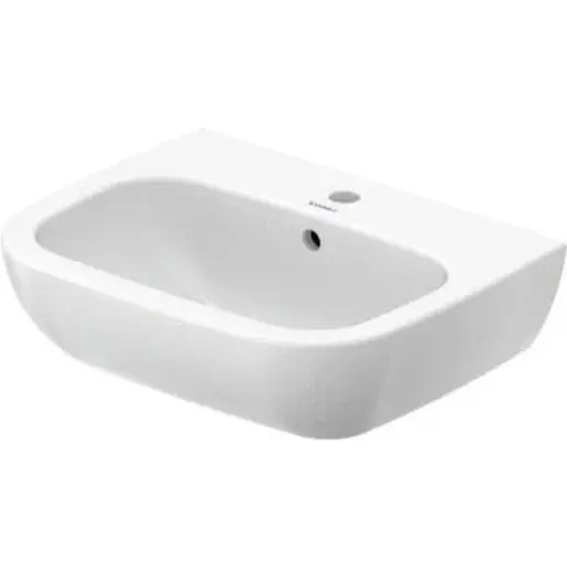 Duravit D-Code umývadlo 55x43 cm otvor pre batériu, s prepadom 23105500002