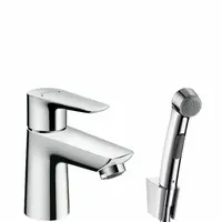 Hansgrohe Talis E umývadlová batéria s bidetovú spŕškou chróm 71729000