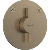 Hansgrohe DuoTurn S sprchová a vaňová batéria bez podomietkového telesa kartáčovaný bronz 75418140