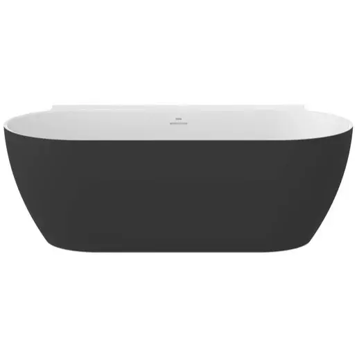 Ravak Freedom Wall II Tec voľne stojaca vaňa 170x87 cm akrylát ľavá aj pravá čierna černá CC71700000