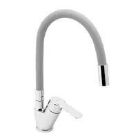 Novaservis Metalia 54 drezová batéria so silikónovým ramienkom sivá / chróm 54014f,0s 54014F.0S