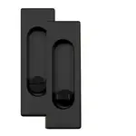 Mušle Naturel FT3663 hranatá čierna matná 125x40x13 WC