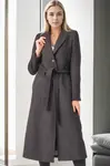 Z9681 DEWBERRY WOMEN'S COAT-ANTHRACITE