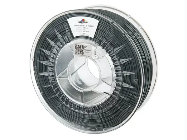 Spectrum 80476 3D filament, PET-G FX120, 1,75mm, 1000g, Šedý (Iron grey)