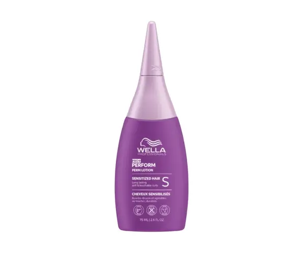Trvalá preparace pro citlivé vlasy Wella Professionals Pro+ Perform Perm Lotion S - 75 ml (99350188288) + dárek zdarma