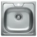 Alveus Nerezový drez Allux 70, 48 x 48 cm