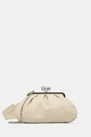 Kožená listová kabelka Weekend Max Mara CUBICO