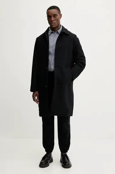 Kabát s prímesou vlny Armani Exchange