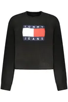 TOMMY HILFIGER WOMEN&#39;S BLACK SWEATER